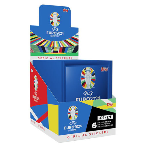 Picture of Topps Euro 2024 Stickers 100-Pack Box